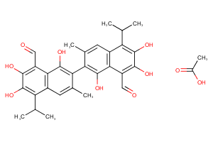 Gossypol-acetic acid Gossypol-acetic acid