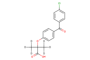 Fenofibric acid-d6 Fenofibric acid-d6