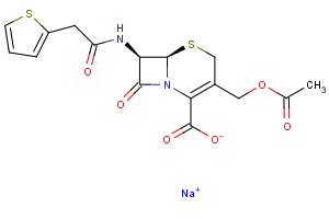 Cephalothin sodium, Cefalotin sodium Cephalothin sodium, Cefalotin sodium