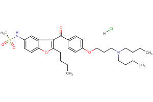 Dronedarone hydrochloride Dronedarone hydrochloride