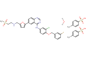 Lapatinib ditosylate monohydrate Lapatinib ditosylate monohydrate