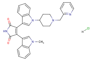 Enzastaurin hydrochloride Enzastaurin hydrochloride