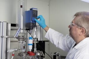 Key Organics adjusting stirrer speed
