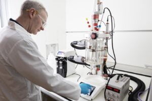 500ml to 2 litre vacuum jacketed vessels capable of full calorimetry and reaction profiling at -78°C to +150°C