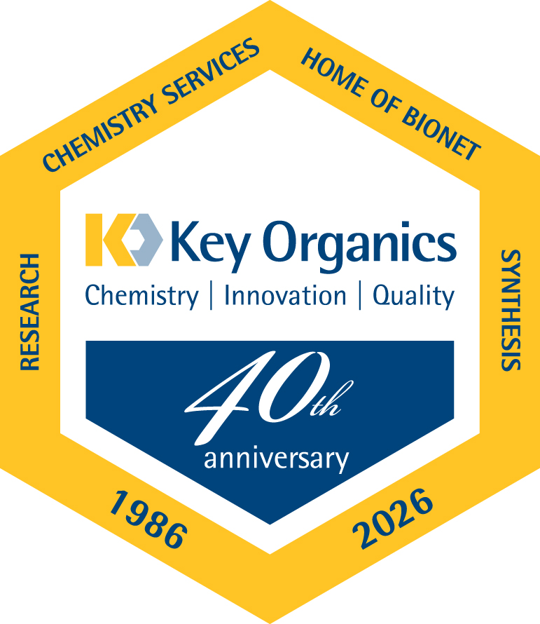 New Key Organics Limited 2026 40th Anniversary hexagon