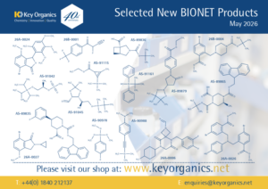 New BIONET compound releases for May 2026